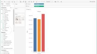 How to dynamically filter views with single field string parameters in Tableau