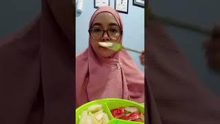 Mukbang buah sehat hallalan toyiban#mukbang