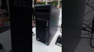 Bench testing the HP Z230 Tower Workstation with BURN in TEST!