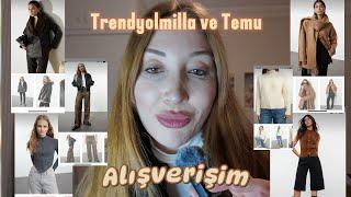 TRENDYOLMİLLA ve TEMU ALIŞVERİŞİM - KIŞLIK KIYAFETLER ALDIM