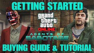 Getting Started With The Agents of Sabotage DLC in GTA Online!