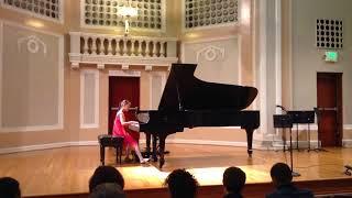 Catherine Li - Mozart Fantasie K397 and Debussy Golliwog's Cakewalk