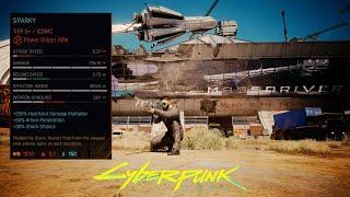Where To Find Sparky - Iconic Power Sniper Rifle In Cyberpunk 2077 Phantom Liberty