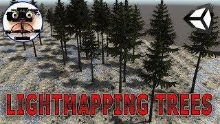 UNITY. Terrain trees shadows not baking to lightmap. SOLVED
