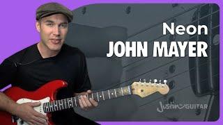 Neon Guitar Lesson | John Mayer