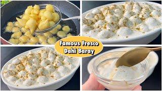 Famous Karachi Fresco k Dahi Baray - Ramadan Special Meethay Dahi baray for Iftaar