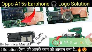 Oppo A15s Headphone Logo Solution | A15s Earphone Symbol solution | Technical Mustak #logo #earphone