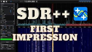 SDR++ Der erste Eindruck
