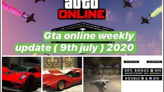 Gta ONLINE - WEEKLY UPDATE , OFFERS & Podium vehicle. (2X ,3X RP & $) AND MUCH More.(july 9th 2020)