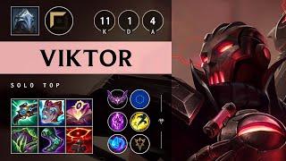 Viktor Top vs Kennen: Triple Kill, Godlike - EUW Master Patch 14.24