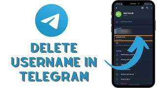 How to Delete Username in Telegram Account? How to Remove Username From Telegram App Android Mobile?