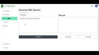 Generate SQL Query with AI https://gptexcel.uk #sql #ai #gptexcel