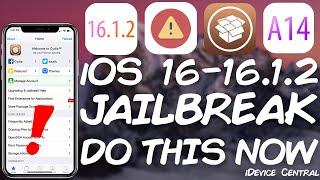 iOS 16 - 16.1.2 JAILBREAK: Do This Right Now While It's Still Possible! For Newer Devices (A12+)