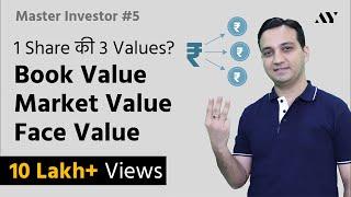 Book Value, Market Value, Face Value of Share - What is the difference? - #5 MASTER INVESTOR