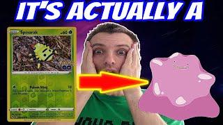 I Got a DITTO Pokemon Go Card! | Pokemon TCG Ditto Card