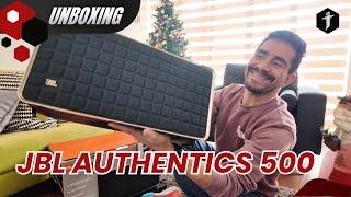 JBL AUTHENTICS 500: UNBOXING IN SPANISH AND SPEAKER SOUND TEST IS IT WORTH IT?