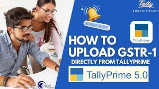 How to Upload GSTR-1 Returns Directly from TallyPrime 5.0 || BAGHEL IT SOLUTIONS ||