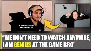 Ardiis Reacts to His Ex NAVI Coach Doombros Glazing Him