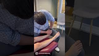 LOUD neck adjustment and Active Release Technique (ART)! #shorts #art #sportschiropractic