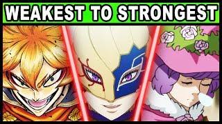 Every Magic Knight Captain RANKED from Weakest to Strongest! (Black Clover)