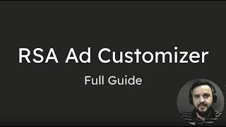 RSA Ad Customizer Anleitung - Maximale Google Ads Relevanz