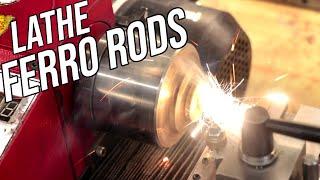 Machining Ferro Rods/Fire Starters On the Lathe