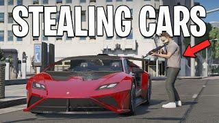 Stealing Luxury Cars in GTA 5 RP