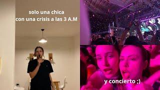 teniendo una crisis a las 3 A. M. pero yendo a un concierto 