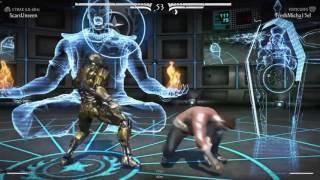 MKX ScarsUnseen (Cyrax) vs FreshMicha15el (Fisticuffs Johnny) INTENSE FIGHT