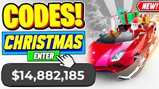 ️New️ ALL WORKING CHRISTMAS UPDATE CODES For Car Dealership Tycoon - Roblox Car Dealership Tycoon