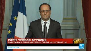 Paris Attacks: French president François Hollande addresses nation, state of emergency declared
