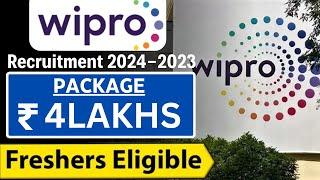 Wipro Recruitment 2024 | OFF Campus Drive For 2024 , 2023 Batch | Wipro recruitment process