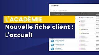 Fiche client V2 - L'accueil