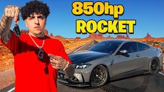 INSANE 850hp 2025 M4 Competition POV Drive in Malibu Hills *FLEW BY THE COPS*