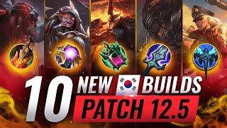 10 OFF META Korean Builds YOU SHOULD ABUSE In Patch 12.5 - League of Legends