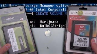 "Hackintosh" on RAID 0 SSDs