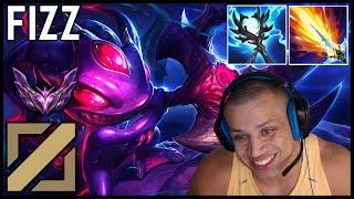  Tyler1 I'M THE BEST FIZZ NA | Fizz Mid Full Gameplay | Season 14 ᴴᴰ