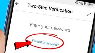 Telegram two step verification password forgot | how to forgot telegram 2- step verification