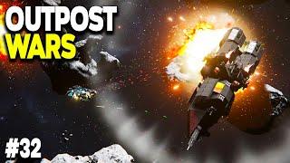 DESTROYER Ambush! - Space Engineers: OUTPOST WARS - Ep #32