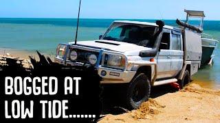 BOGGED IN THE OCEAN! - Fishing adventure at Cape Mellville, Cape York!