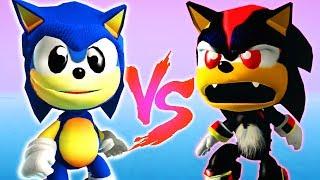 Sonic VS Shadow H2Woooah! Jetski Hooligans Race - LittleBigPlanet 3 PS4 Gameplay | EpicLBPTime