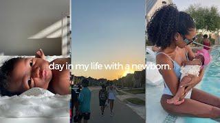 DAY IN MY LIFE WITH A NEWBORN  | Part 1