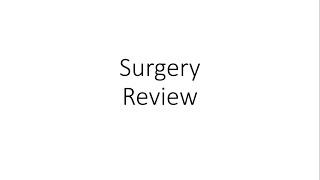 Surgery Rapid Revision for NEET PG / INI-CET / FMGE / NExT Exam