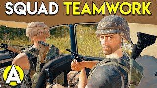 SQUAD TEAMWORK - PLAYERUNKNOWN'S BATTLEGROUNDS W/ Levelcap, Jackfrags, xfactorGaming