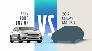 2017 Ford Fusion vs 2017 Chevy Malibu | Model Comparison