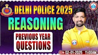 Delhi Police Vacancy 2025 | Delhi Police Reasoning PYQs #2 | Delhi Police Reasoning Classes by RWA