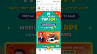 Cara Dapat Mobil Motor 1 Rupiah Shopee Big Ramadan Sale