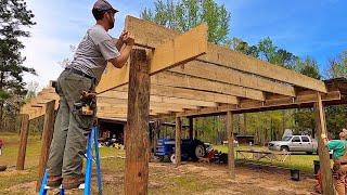 Building a MONSTER Homestead Shed - FULL BUILD