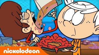 Loud House LUNCH Food Marathon  | Nickelodeon Cartoon Universe