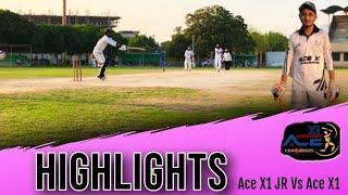 Highlights 1st Innings || Ace X1 JR Vs Ace X1 || Sports Club Official